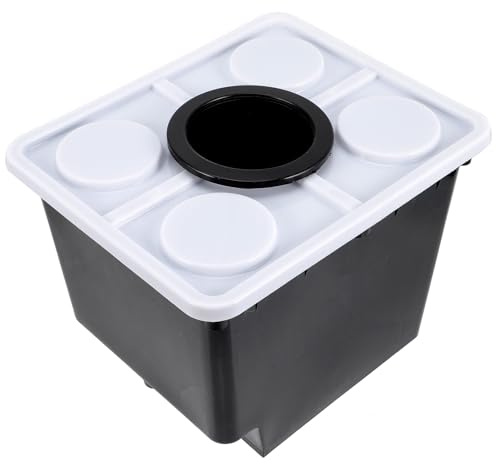 COLLBATH Seau de Culture sans Sol pour Serre Seau Plastique pour Plantation de Légumes et Fruits Panier de Culture Réutilisable pour Balcon et Potager