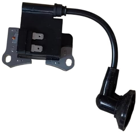 Gettimore Modulo bobina di accensione per modelli di motosega 1E36F-2E, 1E36F-2E.2, TLE33, CG330, BC330 - Ricambio in PVC nero compatibile con accenditore elettronico