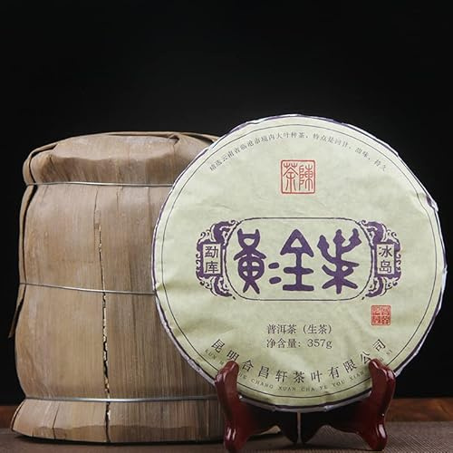 357g Isländischer Uralt-Baumtee Mengku Pu'er Tee Cha Tee Yunnan Sieben-Samen-Kuchen
