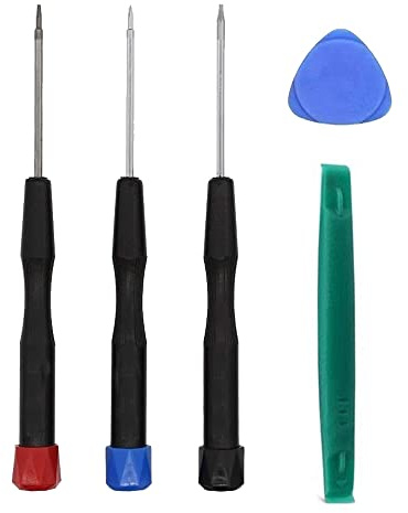 Fongmore P2 P5 P6 0,8 mm 1,2 mm 1,5 mm TS1 TS4 TS5 Pentalobe femstjärnig skruvmejsel för iPhone MacBook Pro, Air Retina-montering med småverktyg