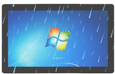 Glory Star Magnetar 15.6 Outdoor Touchscreen Computer|4GB DDR3,32GB|IP65|Front Glass w/UV Protection|Optical Bonded Touch| IK07|Free Kiosk Lockdown App (MAG156 Part#CT399 + WM015012S Wall Mount)