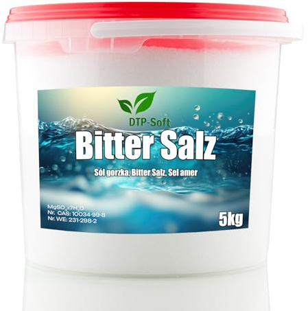 5kg Bittersalz Tannendünger Blattdünger Koniferendünger Magnesium im Eimer 5 kg