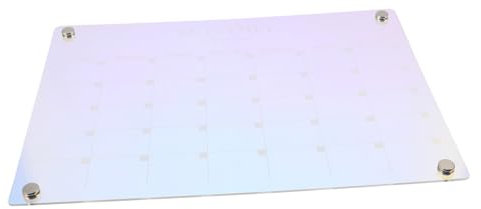 STOBOK Löschbare Kühlschrank-planungstafel Acryl-monatskalender Für Das Home Office