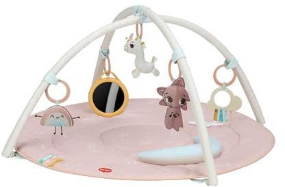 Tiny Love Developmental Gymini, Baby-Spielbogen mit Musik, ab 0 Monaten, Spielmatte für Babys, 20 spannende Aktivitäten, Spiegel für Bauchlage, musikalischer Komet, Unicorn Wonderlands