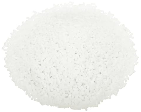 sourcing map Fake Sprinkles, 100G Round Resin Fake Candy Sugar Faux Sprinkles Polymer Clay Slices for Nail Art DIY Crafts Cake Dessert Phone Case Shaker Card Filler, White