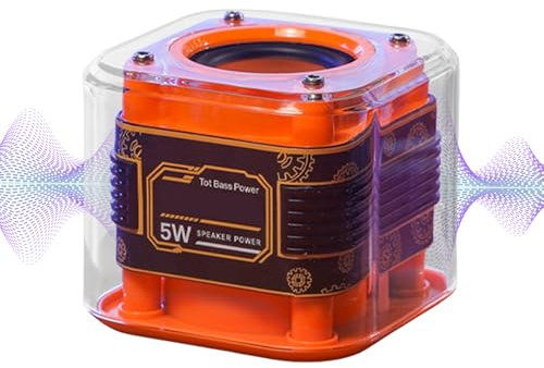 Bexdug Altoparlante intelligente - Altoparlante subwoofer wireless | Elettronica di consumo per uffici Doccia Cortile Attività all'aperto Ciclismo Notti di falò