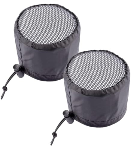 Zyntora Cubierta para Ventilación de Plantas | Accesorios de Ventilación para Conductos | 2 Unidades Cubierta Antipolvo para Flujo de Aire en Invernaderos Interior Cocina Baño