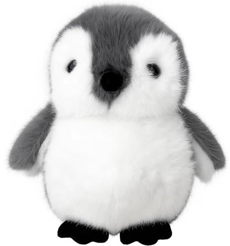 Qnvyw Süßer Pinguin Kuscheltier - Weiches Stofftier Pinguin als Kuschelkumpel & Dekoration, Premium Plüschtier für Baby, Kinder und Erwachsene