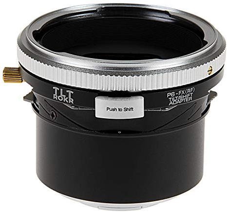 Fotodiox Pro TLT ROKR Tilt/Shift Lens Adapter Compatible with Pentacon 6 (Kiev 60) Lenses on Fujifilm X-Mount Cameras