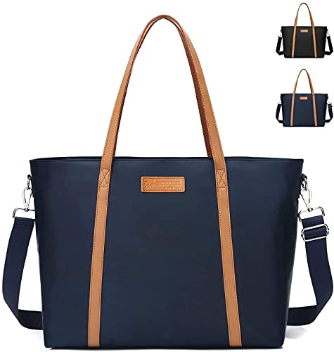 BUG Leichte Laptop-Tragetasche für Damen, für die Arbeit, lässige Handtasche für Reisen, Strand, College, Lehrer