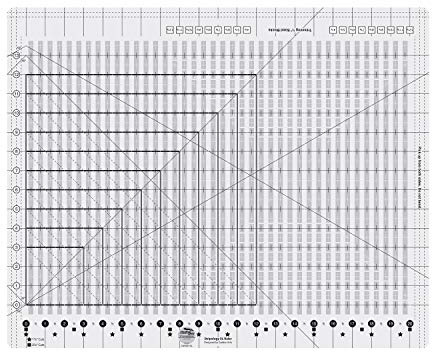 Creative Grids Stripology XL-Lineal, Acryl, CGRGE1XL