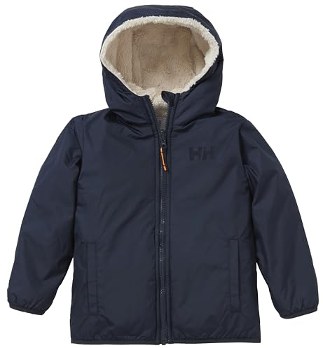 Helly Hansen Enfants Unisexe Blouson réversible K Champ, Bleu Marine, 2