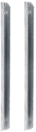 Alberts 622343 Zaunpfosten-Adapter | feuerverzinkt | Länge 400 mm | für Pfosten-Ø 34 mm | 2er Set