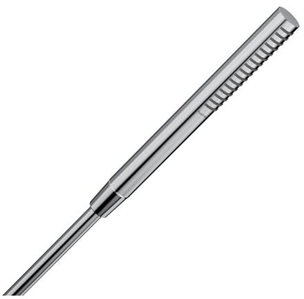 hansgrohe Pulsify S Stabhandbrause 100, 1 Strahlart wassersparend, 24125, Farbe: Chrom