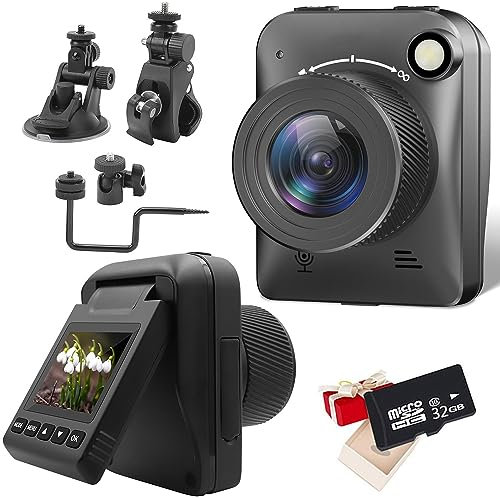 Zeitraffer Kamera Full HD Professionelle Aufnahme von 4K-Videos & 32MP Fotos, Mehrere Aufnahmemodi, 6 Monate Akkulaufzeit, kompakte, wasserdichte Zeitrafferkameras Tag & Nacht