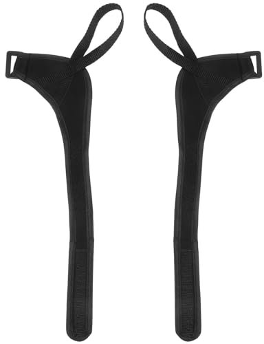 Baluue Dragonnes pour Bâtons De Ski Randonnée Sangles De Transport Ajustables Compatibles avec Différents Types De Bâtons