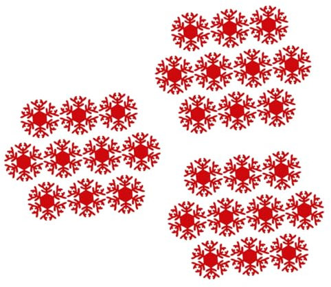 Cabilock 30 Piezas Portavasos Adorno para Festival Posavasos Reutilizable Tapetes para Mesa Decoraciones para Festival Mantel De Mesa Posavasos De para Beber Alfombrilla Rojo Sintió