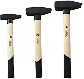 Schlosserhammer Hammer Hämmer Hammerset 3 tlg Set 200/800/1000g