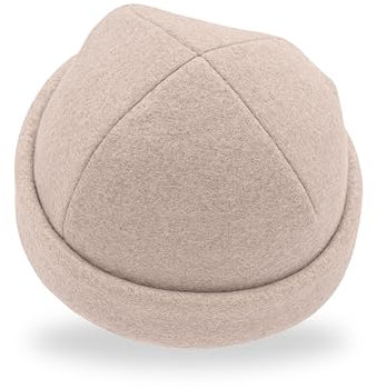 frihed.®, cappello da sauna in lana di lana – 100% lana vergine di pecora, accessorio per sauna di alta qualità, per uomini e donne, dimensioni flessibili, prodotto a Lüneburg