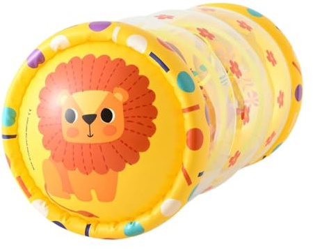 Perfeclan Rullo Gonfiabile per Gattonare, Giocattolo per Bambini, in PVC, per esercitarsi a Gattonare Lungo Il Rullo sensoriale per Principianti, per Bambini