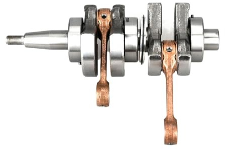 KDFCVUX Kompatible Kurbelwellenbaugruppe Kompatibel mit 9 9 PS 15 PS 2 Strich Außenborder Motor Motor Teile