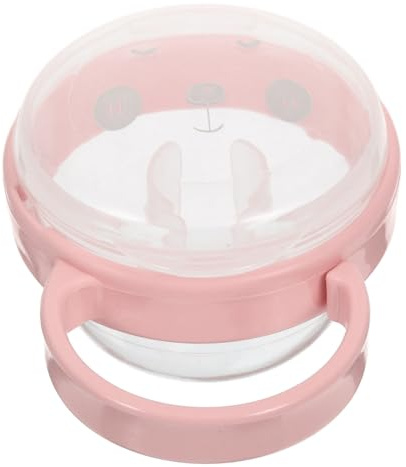 FRCOLOR Estuche Portátil para Chupetes de Ñiño Diseño Lindo, Material Pp y Bordes Suaves, Caja para Chupetes Portátil Adecuado para Viaje y Uso Diario
