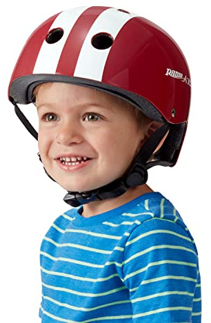 Radio Flyer Toddler and Children's Bike Helmet, CPSC Safety Certified, Universal Size Kids Bicycle Safety Helmet, Ages 2–5, Multiple Colors Available