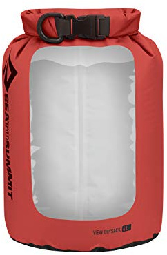 Sea to Summit View 70D Dry Sack - Bergsteigertasche, für Erwachsene, Uni, Rot (rot), 4 l