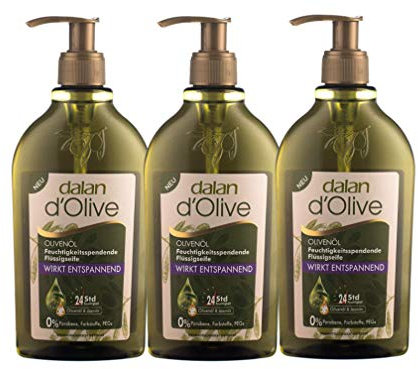 3x Dalan d´Olive Flüssigseife entspannend (300ml)