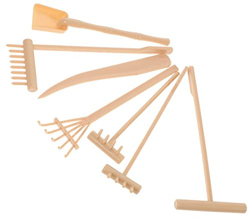 Gadpiparty Zen Rake Mini Zen Garden Rake Sandbox Tool Garden Sand Play Accessories Meditation Table Accessories