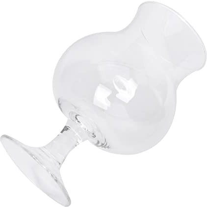 Cabilock Tulpenförmiger Glasbecher Fußbecher Für Whiskey Cocktail Und Craft-bier Stabil Transparent Für Zuhause Partys Und Bankette