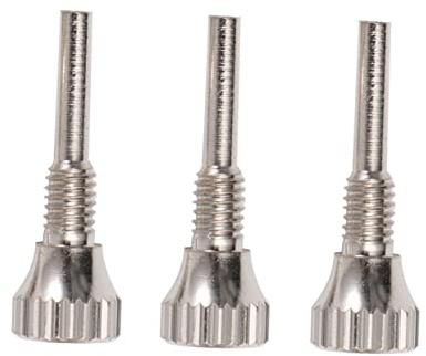 3 Stück Trompetenreparaturset mit Positionierungsschrauben Cb30 | Kupfer, Silberfarben, für Austausch Am Instrument, Leicht und Einfach zu Handhaben