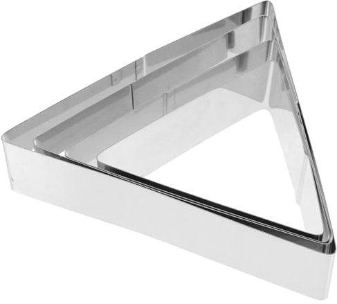 MAGICLULU 4 Stück Kuchenform Sandwichmesser Kekse Fudge Mini Keksformen Zum Muttertag Muffin-kochring Dessertform Werkzeug Zum Backen Von Muffins Crumpet-ring 16c Mousse-kreis Dreieck