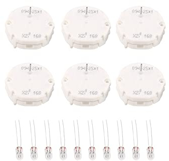 Oikabio Schrittmotor-Reparatur-Set – X27 168 – (6 Motor-Kit + 10 Glühbirnen), passend für alle 03–06 Silverados, Tahoes, Yukons, Suburbans