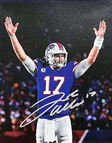 WHZKCYH American Football Sports Poster für Kinder, lustig, Teenager, Geburtstag, Weihnachten, Geschenke, Josh Allen Rugby-Star, Poster, Leinwand, Wandkunstdruck, Bild für Zuhause, Raumdekoration