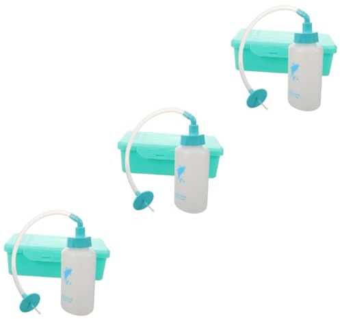 Baluue 3juegos Botella De Irrigación Para Limpieza De Oídos Portátil De Lavado De Orejas Squeeze Bottle De Para Personal y Salones Para Adultos De Almacenar