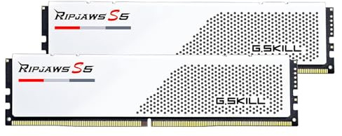 G.skill Ripjaws S5 F5-6000j2836g16gx2-Rs5w, 32 Gb, 2 X 16 Gb, Ddr5, 288-Pin Dimm