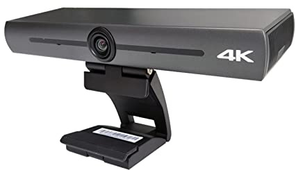 Caméra de vidéoconférence 4K - Grand angle de 120 degrés - Ultra Web Cam avec USB 3.0 pour vidéoconférence et réunions d'affaires