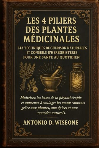LES 4 PILIERS DES PLANTES MÉDICINALES – 143 TECHNIQUES DE GUÉRISON NATURELLES ET CONSEILS D'HERBORISTERIE POUR UNE SANTÉ AU QUOTIDIEN