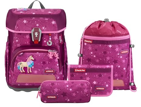 Step by Step Schulranzen-Set Cloud schleich® bayala® „Marshmallow Einhorn“