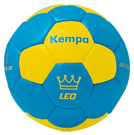 Kempa Pallamano per bambini e adulti | Leo | palla da allenamento e da partita morbida e antiscivolo nelle taglie da 0 a 3