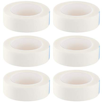 FRCOLOR Wimpern-Klebeband, 6PCS, das Wimpern-Isolations-Klebeband- pflanzt, das Wimpern-fusselfreies Augen- -Werkzeug-medizinisches für Wimpernverlängerungen pflanzt