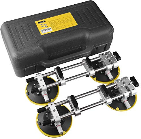 IMT 2 Pack Seamless Seam Setter with 6-Inch Vacuum Suction Cups for Seam Joining and Leveling, Professional Countertop Installation Tool for Granite