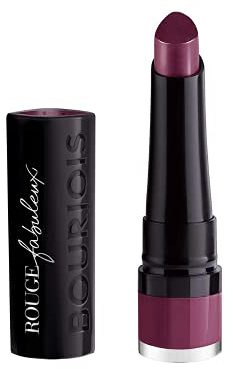Bourjois Rouge Fabuleux Bullet Lipstick, 015 Plum Plum Pidou, 2.3g