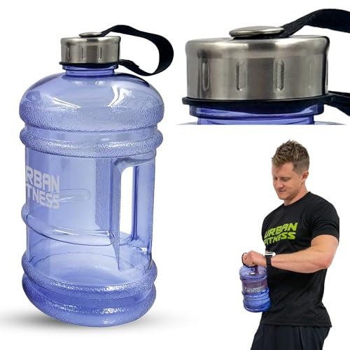 Urban Fitness Unisex' s Quench 2.2l Water Bottle, Ocean Blue, K-REY-UFA915R