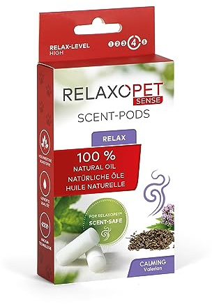 RelaxoPet Sense DUFTPODS – Entspannung für Hunde und Katzen, zur Förderung der tiereigenen Entspannung