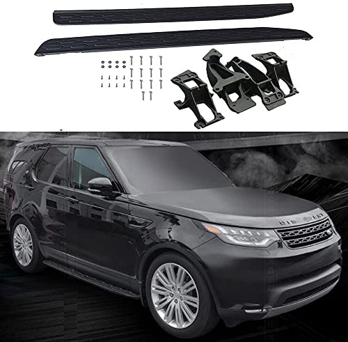 Todo negro estribo para Land Rover Discovery 5th L462 estribo lateral paso Nerf bar proteger barra lateral