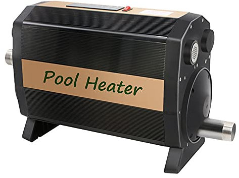 TGHY Elektrische Poolheizungen Thermostat 220V 380V Schwimmbadthermostat Spa Wasserbadheizung Schwimmbad Digitale Heizung für Oberirdischen Einbaupool 5,5kW - 60kW zur Auswahl,5.5kw,220V