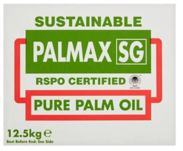 Palmax SG Sustainable Pure Palm Oil 12.5kg