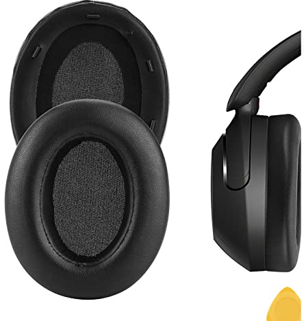 Geekria QuickFit Ersatz-Ohrpolster für Sony WH-XB910N Kopfhörer, Ohrpolster, Reparaturteile (schwarz)